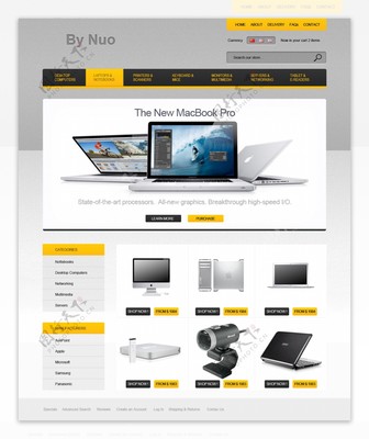 数字美学新篇章 探索现代数码产品网页模板的设计趋势